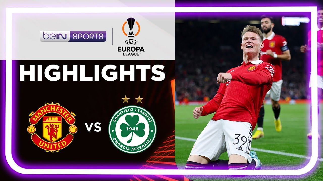 Manchester United 1-0 Omonia | Europa League 22/23 Match Highlights