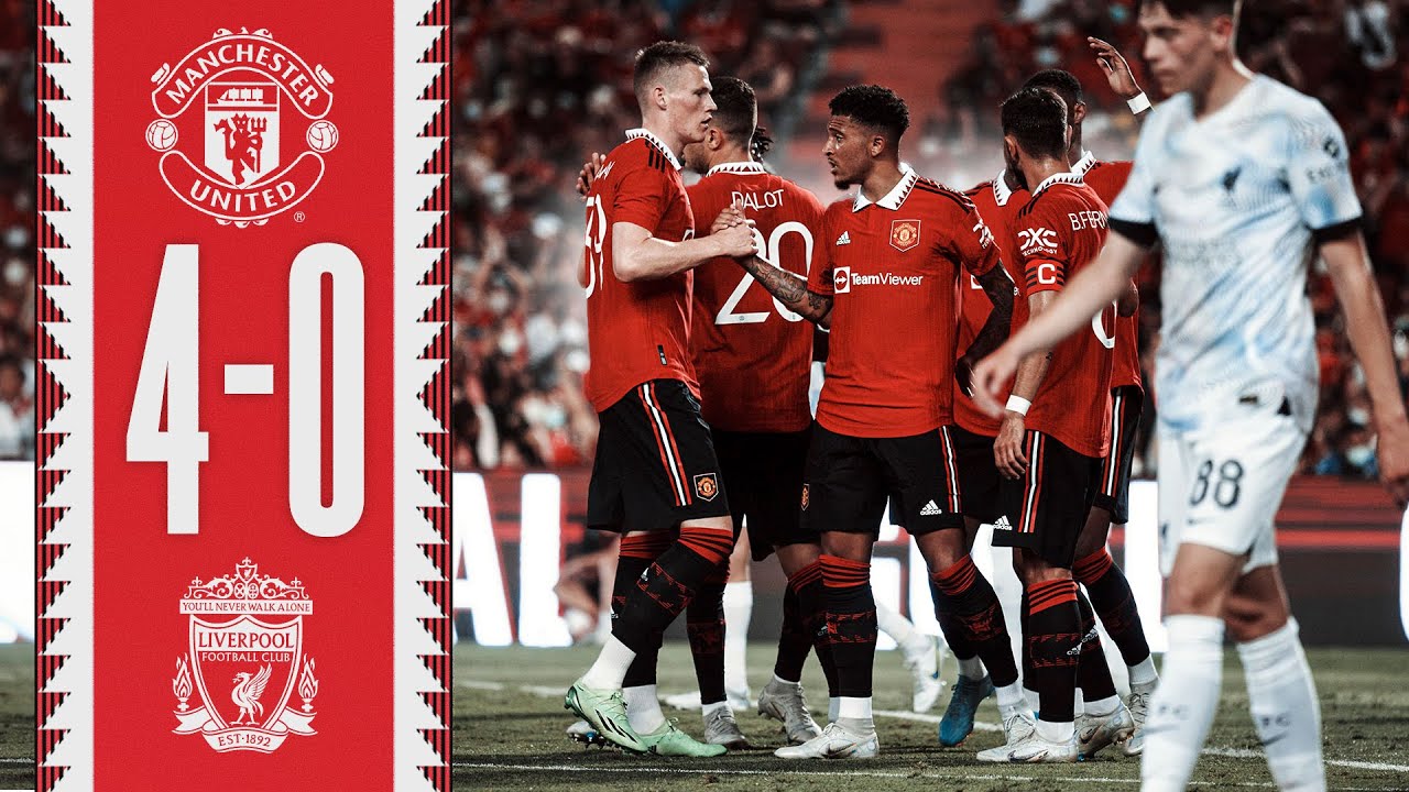 Man Utd 4-0 Liverpool | Highlights