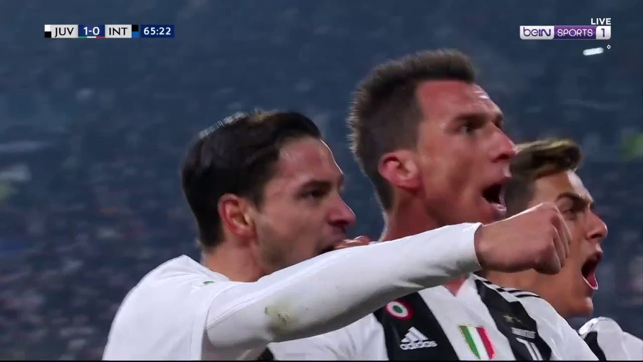 Juventus 1-0 Inter Milan Match Highlights