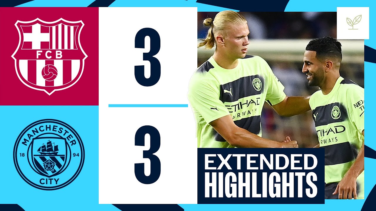 FC Barcelona 3-3 Man City | Charity match highlights