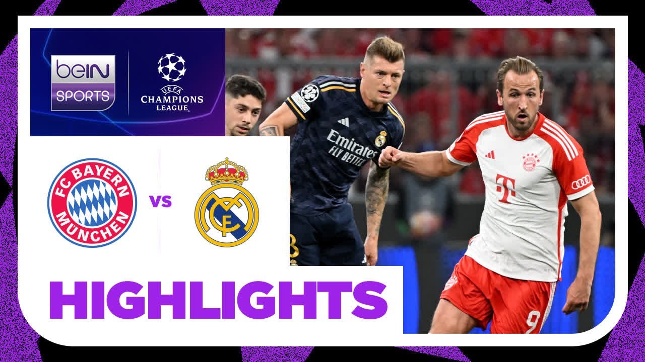 Bayern Munich 2-2 Real Madrid | Champions League 23/24 Match Highlights