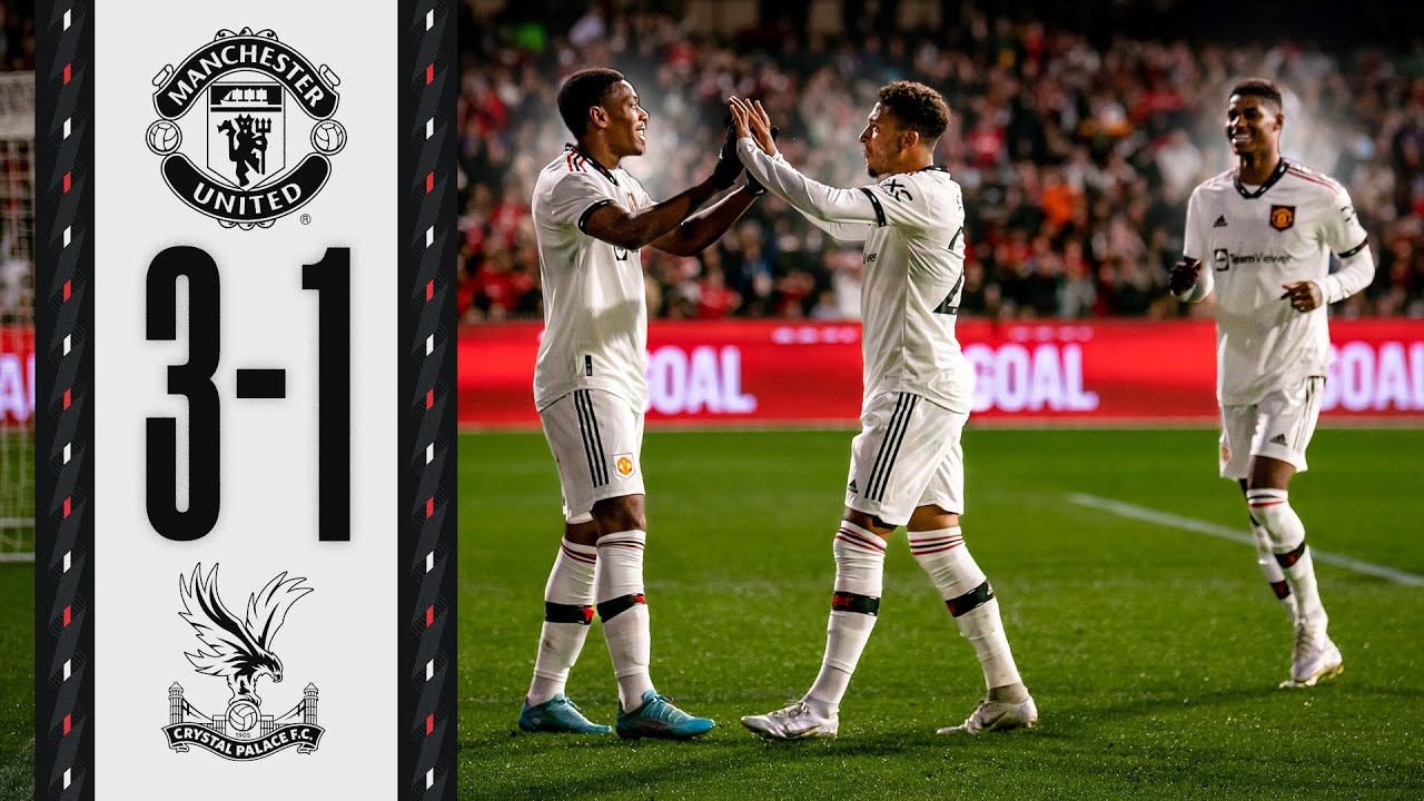 Man Utd 3-1 Crystal Palace | Highlights